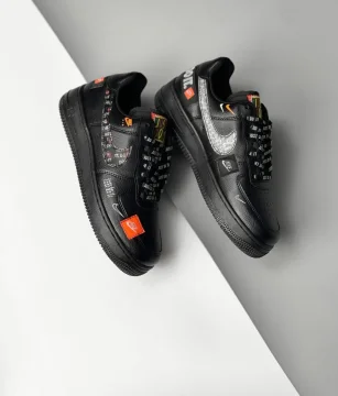 Nike air force 1 just do it - اسود