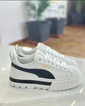 Puma Mayze - ابيض مع اسود