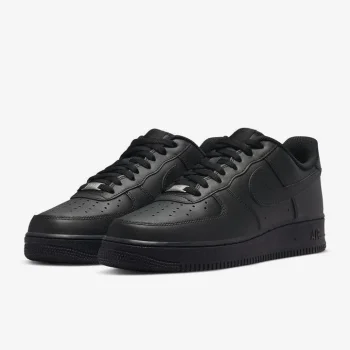 Nike Air Force - اسود ساده